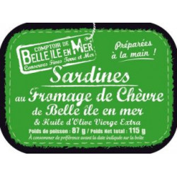 Sardines au fromage de chevre de Belle-Ile