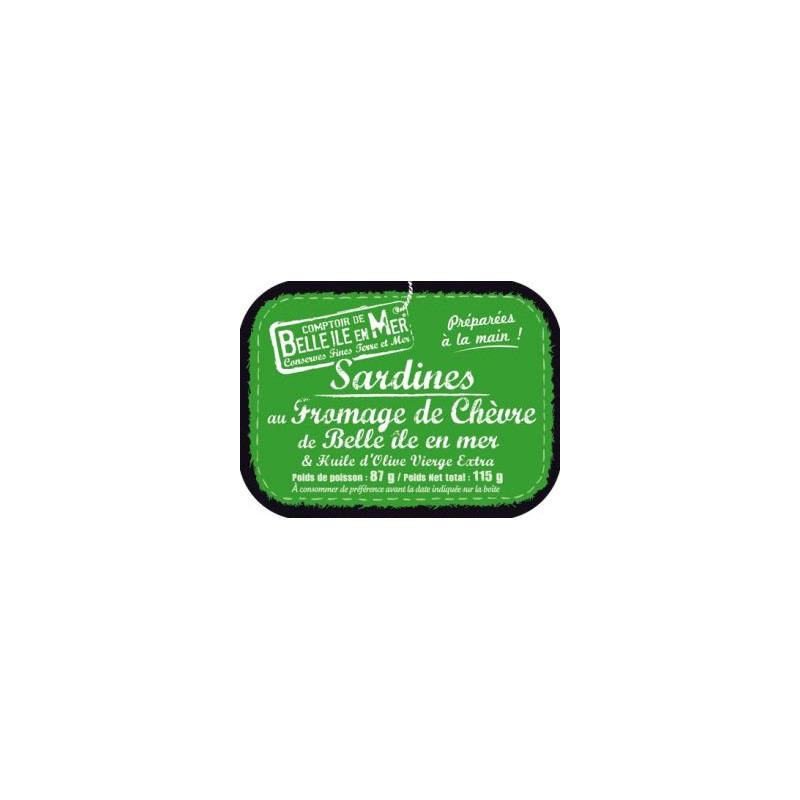 Sardines au fromage de chevre de Belle-Ile